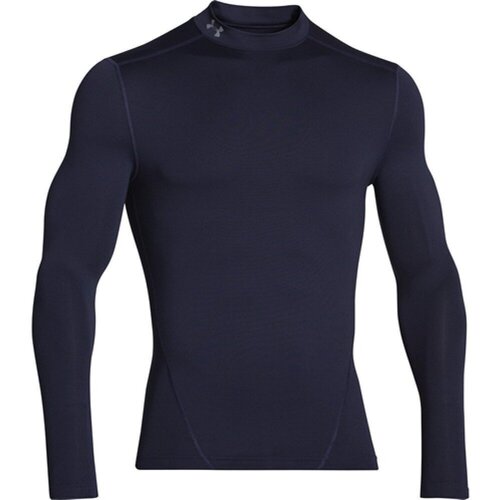 Abbigliamento Uomo T-shirts a maniche lunghe Under Armour Maglia uomo Evo Coldgear Compression Blu