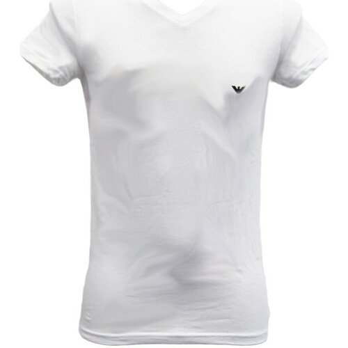 Abbigliamento Uomo T-shirt maniche corte Emporio Armani Maglia Intima Uomo Bianco