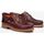 Scarpe Uomo Sneakers Timberland TB0500096481 - AUTHENTICS 3 EYE-BURGUNDY Rosso