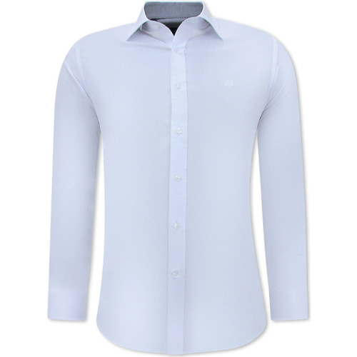 Abbigliamento Uomo Camicie maniche lunghe Gentile Bellini 146384356 Bianco