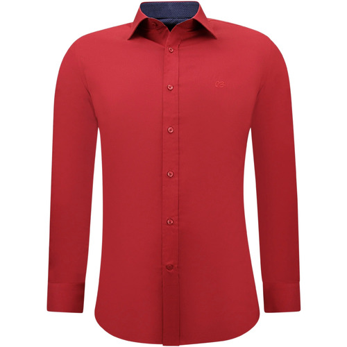 Abbigliamento Uomo Camicie maniche lunghe Gentile Bellini 146385486 Rosso