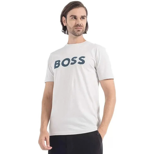 Abbigliamento Uomo T-shirt maniche corte BOSS authentique Bianco