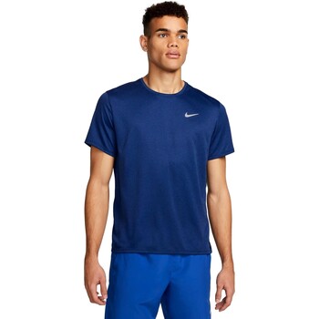 Abbigliamento Uomo T-shirt maniche corte Nike CAMISETA HOMBRE  MILER DV9315 Blu