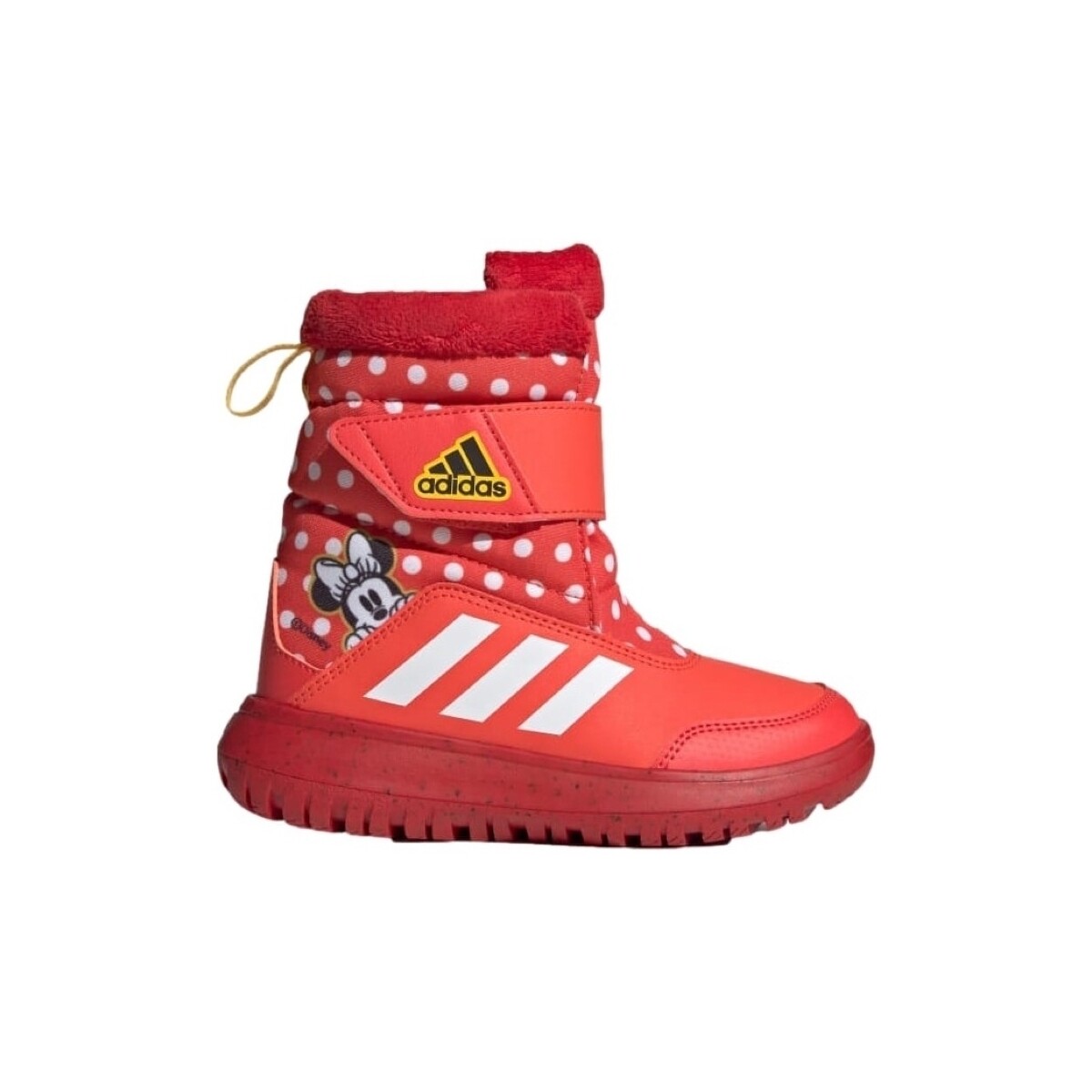 Scarpe Unisex bambino Stivali adidas Originals Kids Boots Winterplay Minnie C IG7188 Rosso