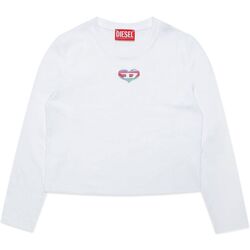 Abbigliamento Bambina Felpe Diesel Maglietta J01452KYAUN Bianco