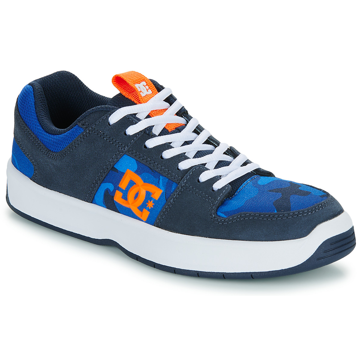 Scarpe Bambino Sneakers basse DC Shoes LYNX ZERO Blu / Arancio