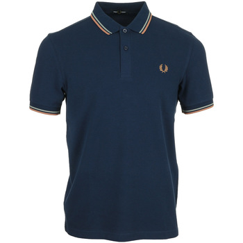 Abbigliamento Uomo T-shirt & Polo Fred Perry Twin Tipped Shirt Blu