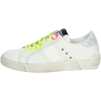 Scarpe Donna Sneakers alte Meline NCK167-PLE Bianco