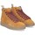 Scarpe Donna Stivaletti Panchic P01W FAUX FUR curry brown rosewood Giallo