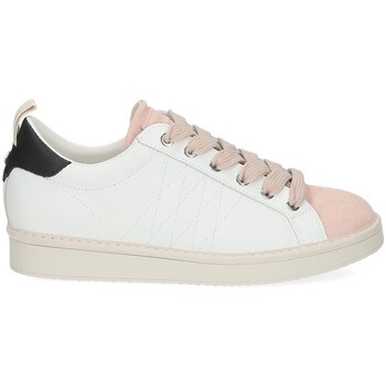 Scarpe Donna Sneakers Panchic P01W leather white baby rose Bianco