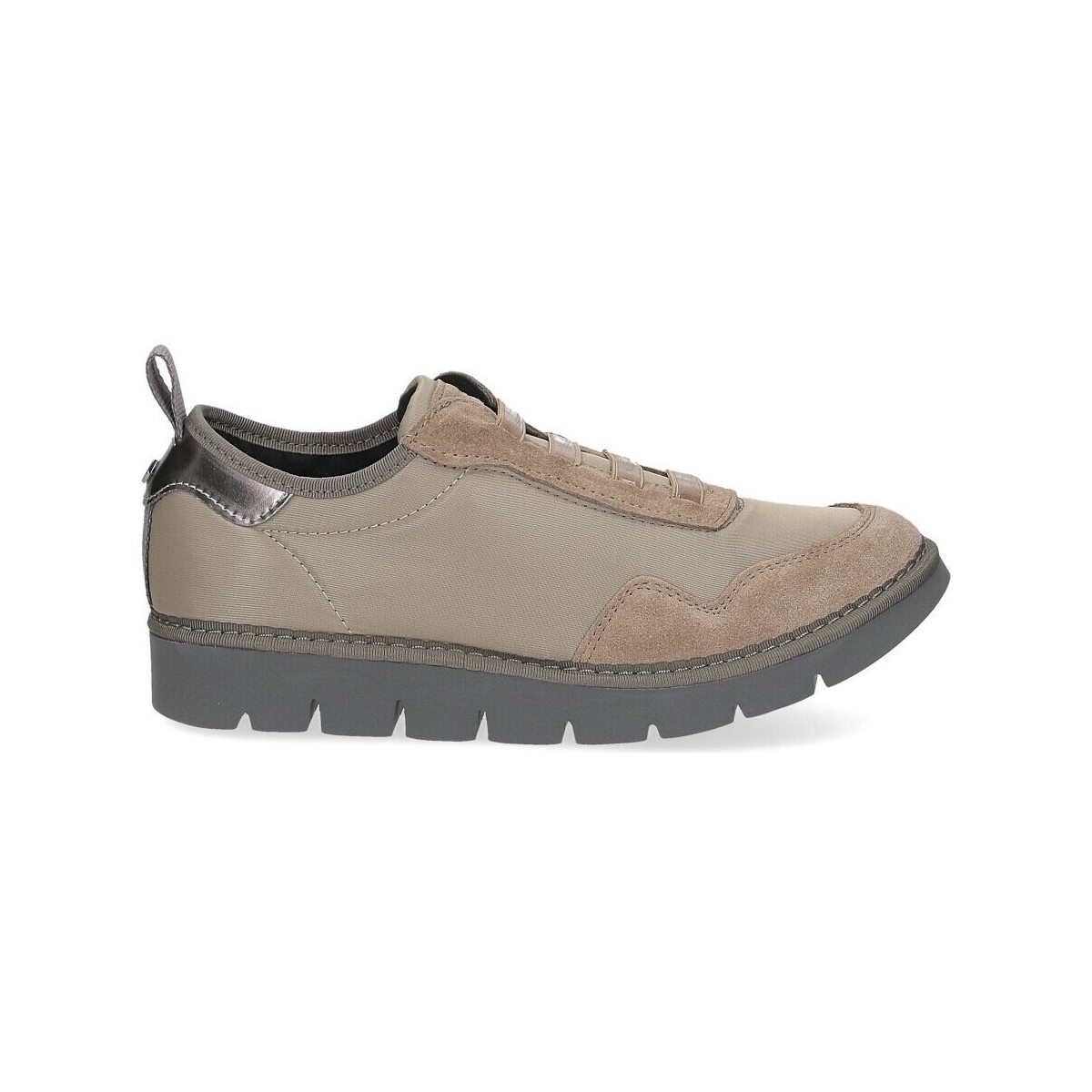 Scarpe Donna Sneakers Panchic P05W nylon suede dove grey Marrone