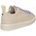 Scarpe Donna Sneakers Panchic P01W Lace-up shoe linen suede fog urban violet Beige