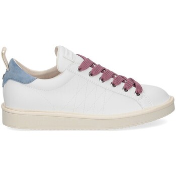 Scarpe Donna Sneakers Panchic P01W Lace-up shoe microfibre suede white blue brownrose Bianco