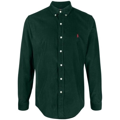 Abbigliamento Uomo Camicie maniche lunghe Ralph Lauren  Verde