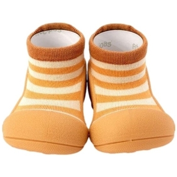 Scarpe Unisex bambino Scarpette neonato Attipas Stripes - Mustard Giallo