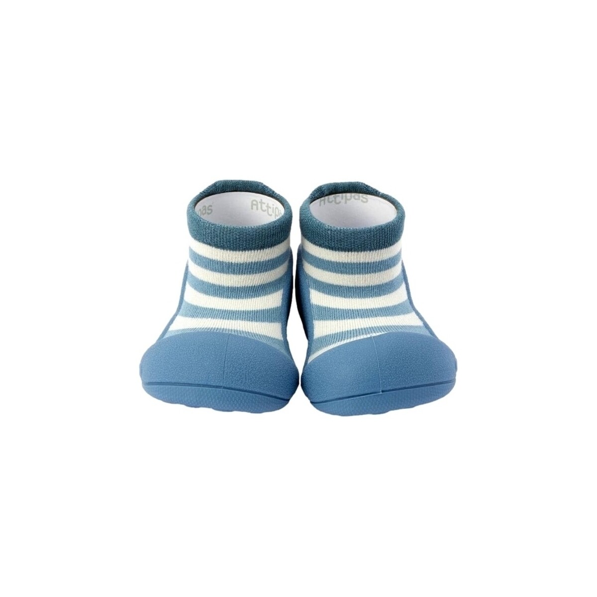 Scarpe Unisex bambino Scarpette neonato Attipas Stripes - Blue Blu