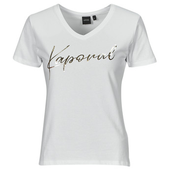 Abbigliamento Donna T-shirt maniche corte Kaporal FRAN Bianco