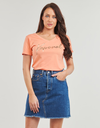 Abbigliamento Donna T-shirt maniche corte Kaporal FRAN Rosa