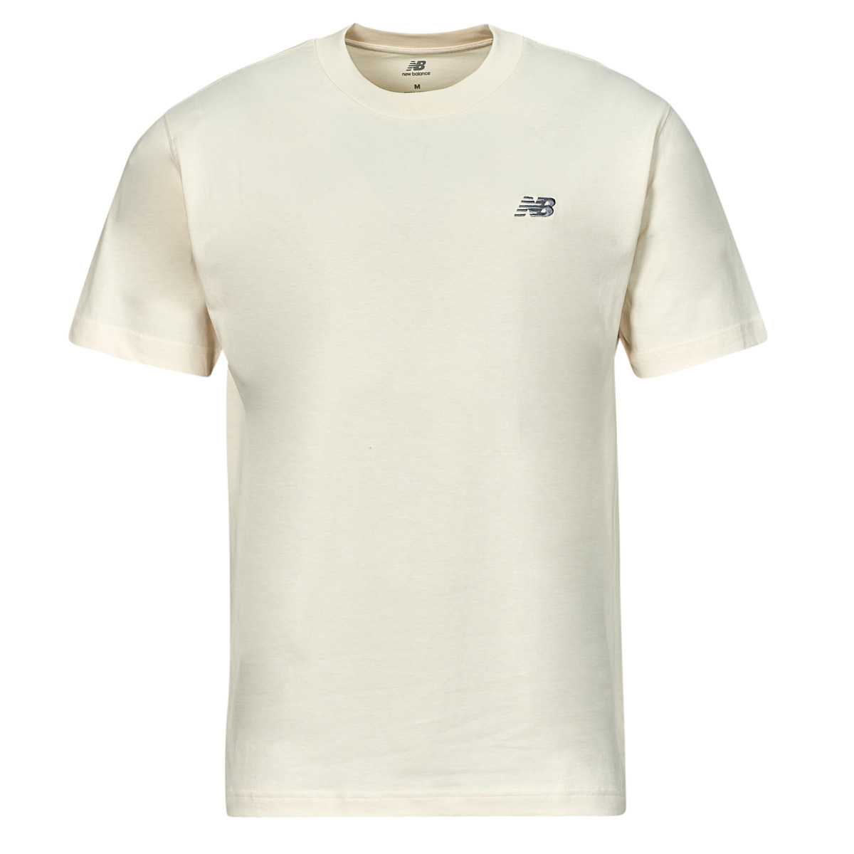 Abbigliamento Uomo T-shirt maniche corte New Balance SMALL LOGO JERSEY TEE Beige
