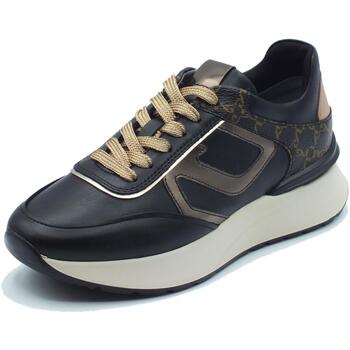 Scarpe Donna Sneakers NeroGiardini I308350D Guanto Nero