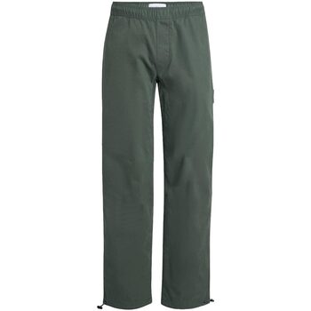 Abbigliamento Uomo Pantaloni Calvin Klein Jeans TOPSTITCH WOVEN PANT Verde