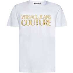 Abbigliamento Uomo T-shirt maniche corte Versace  Bianco