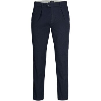 Abbigliamento Uomo Pantaloni Jack & Jones 12242196 HARVEY WIN-NAVY BLAZER Blu