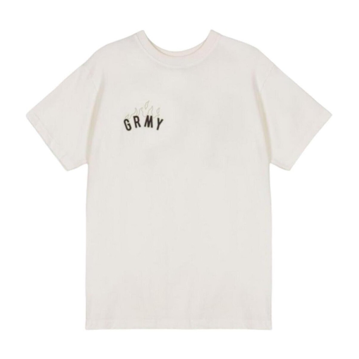 Abbigliamento Uomo T-shirt maniche corte Grimey  Bianco