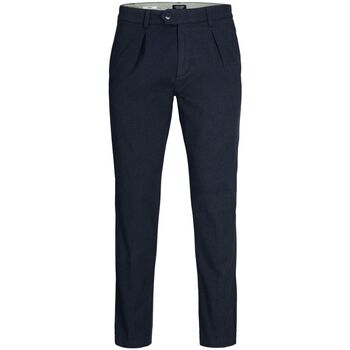 Abbigliamento Uomo Pantaloni Jack & Jones 12242196 HARVEY WIN-NAVY BLAZER Blu