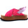 Scarpe Donna Stivali L4k3 Malibù Sandalo Fasce Incrocio Pink Rosa F18-MAL Rosa