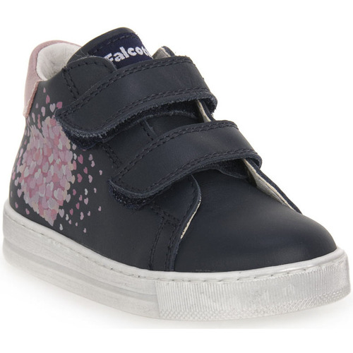 Scarpe Bambina Sneakers Falcotto 1C19 CORRASON VL Blu