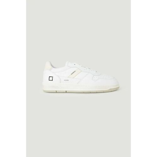 Scarpe Uomo Sneakers Date M391-C2-NT-IY COURT 2.0-WHITE/IVORY Bianco