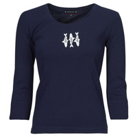 Abbigliamento Donna T-shirts a maniche lunghe Armor Lux T-SHIRT-MANCHES3/4-NWJ Lavanda