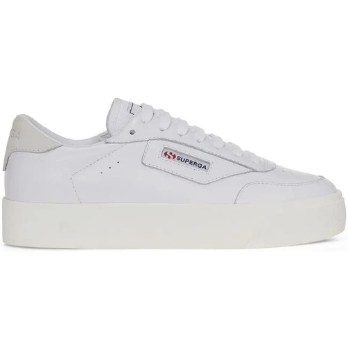 Scarpe Donna Sneakers Superga 3854 Court Platform Bianco
