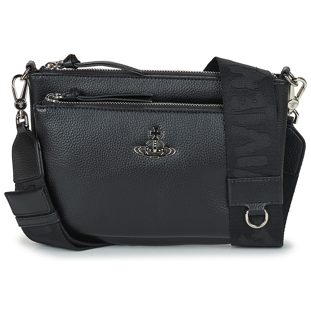 Borse Tracolle Vivienne Westwood PENNY DB POUCH CROSSBODY Nero