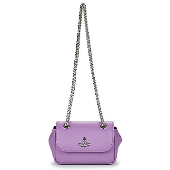 Borse Donna Tracolle Vivienne Westwood RE-VEGAN SMALL PURSE Lilas
