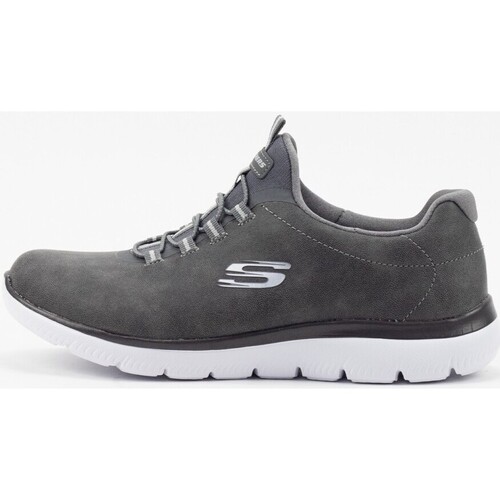 Scarpe Donna Sneakers basse Skechers Zapatillas  en color gris para Grigio