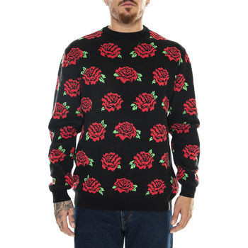 Abbigliamento Uomo Maglioni Santa Cruz M' Dressen Roses Knit Crew Roses Nero