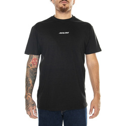 Abbigliamento Uomo T-shirt & Polo Santa Cruz Screaming Flash Center T-Shirt Black Nero