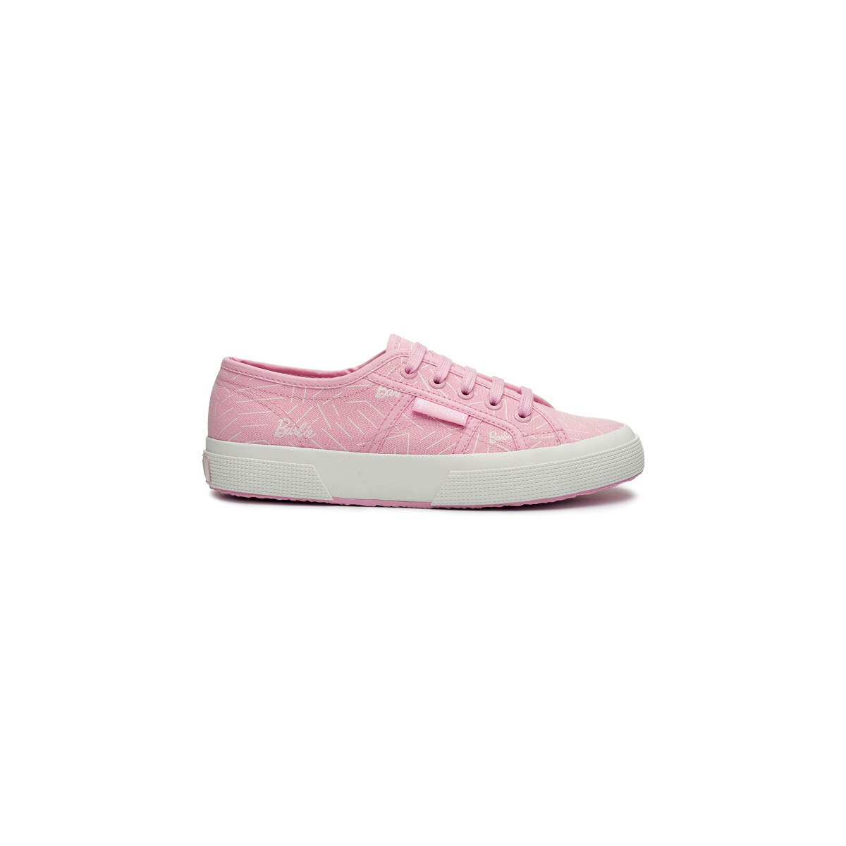 Scarpe Donna Sneakers Superga x Barbie - Barbie Print - Light Pink/White Rosa