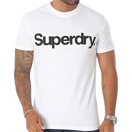 Abbigliamento Uomo T-shirt maniche corte Superdry 223126 Bianco