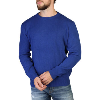 Abbigliamento Uomo Maglioni 100% Cashmere - c-neck-m Blu