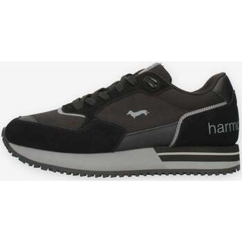 Scarpe Uomo Sneakers alte Harmont & Blaine EFM232.030.6140 Nero