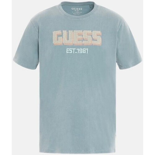 Abbigliamento Uomo T-shirt maniche corte Guess M3YI52 KBDL0 Blu