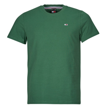 Abbigliamento Uomo T-shirt maniche corte Tommy Jeans TJM SLIM JERSEY C NECK EXT Verde