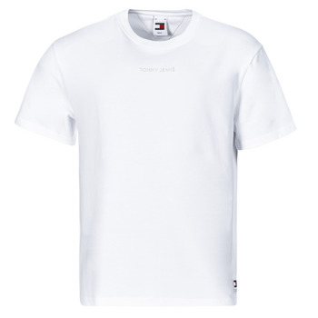 Abbigliamento Uomo T-shirt maniche corte Tommy Jeans TJM REG S NEW CLASSICS TEE EXT Bianco