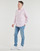 Abbigliamento Uomo Camicie maniche lunghe Tommy Jeans TJM REG OXFORD STRIPESHIRT Rosa