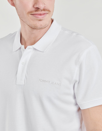 Tommy Jeans TJM REG CLASSIC POLO Bianco
