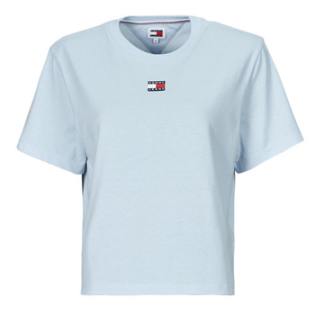 Abbigliamento Donna T-shirt maniche corte Tommy Jeans TJW BXY BADGE TEE EXT Blu