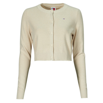 Tommy Jeans TJW CRP ESSENTIAL CARDIGAN Beige